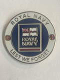 Royal Navy Lest We Forget Hard Enamel Pin Badge