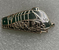 The Elizabethan train steam locomotive LNER pin badge