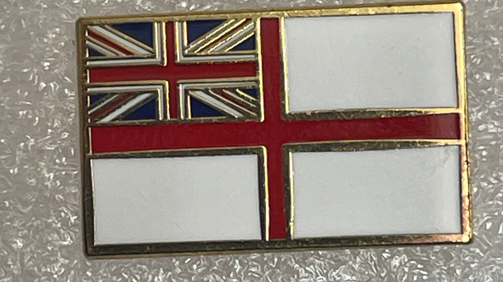White Ensign Flag Pin Badge