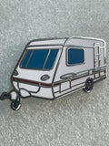Caravan Enamel Pin Badge
