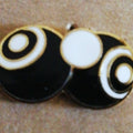 2 BOWLING BALLS AND A JACK ENAMEL PIN BADGE - NEW0