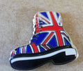 UK FLAG BOOT ENAMEL PIN BADGE - NEW0