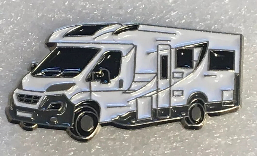 Camper, Motorhome, Motor caravan Pin Badge NOT VW!!0
