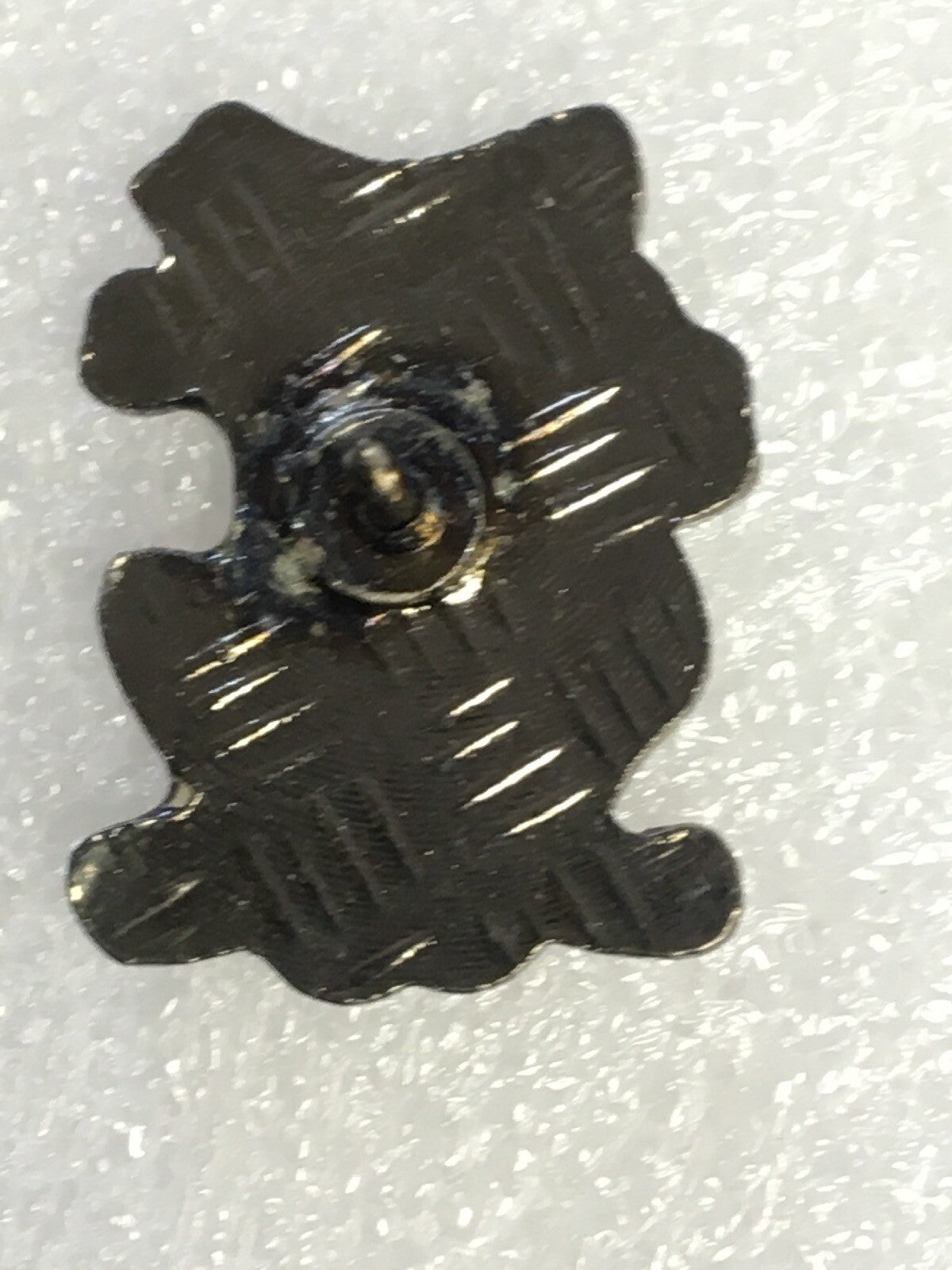 Small brown  dog with a bone pin badge2