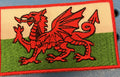 FLAG OF WALES - WELSH FLAG IRON ON / SEW ON EMBROIDERED PATCH - NEW0