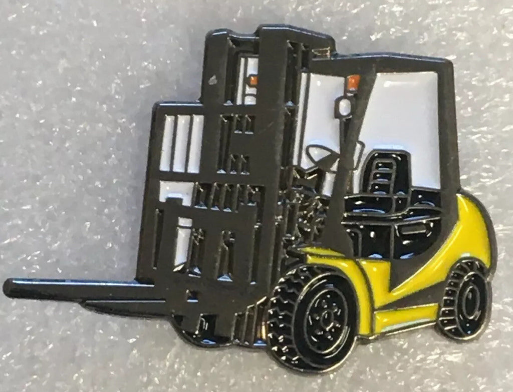 FORK LIFT TRUCK pin badge0