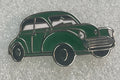 Green Morris Minor Enamel Pin Badge
