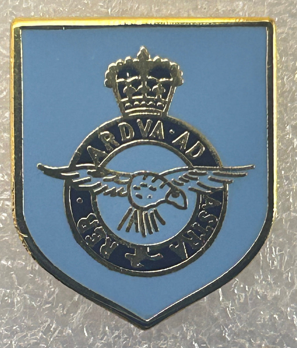 Royal Air Force RAF Crest Shield Hard Enamel Pin Badge