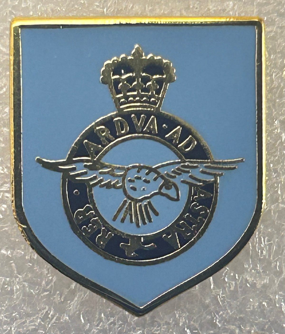 Royal Air Force RAF Crest Shield Hard Enamel Pin Badge