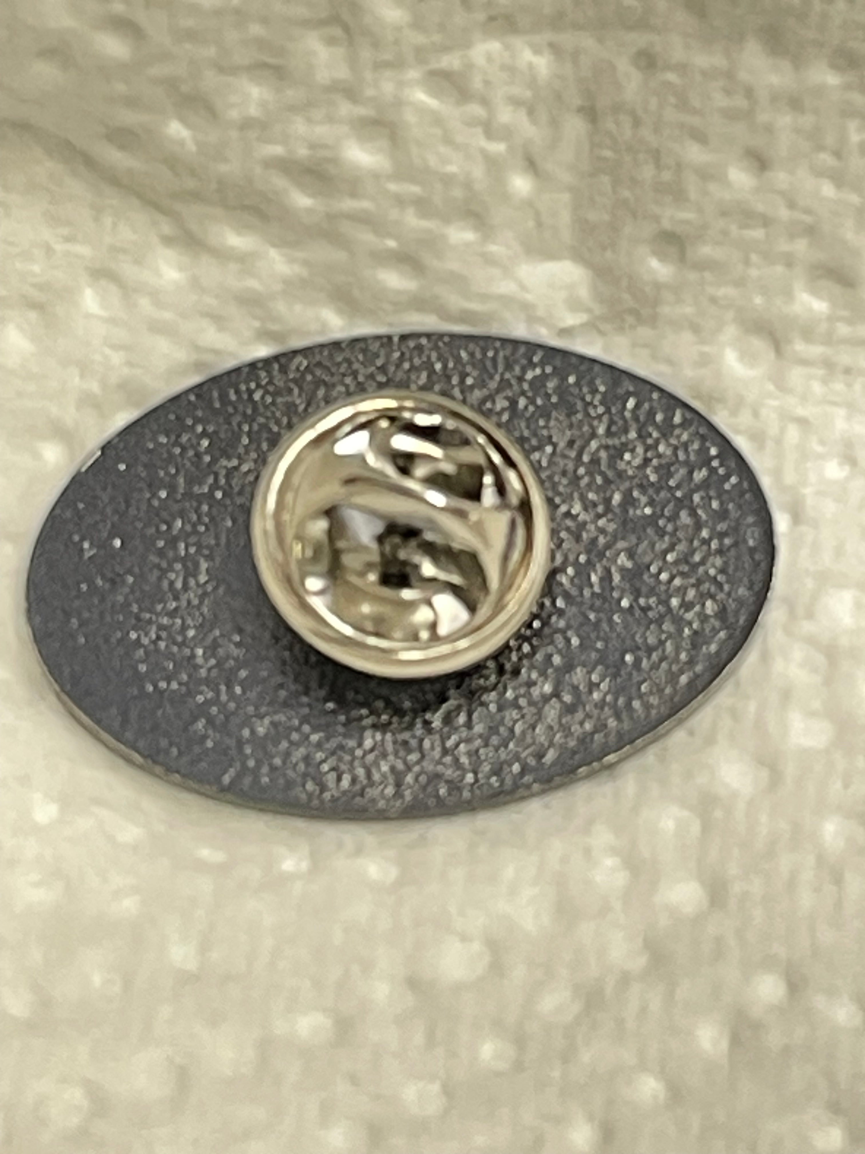 Triumph and Union Flag Pin Badge